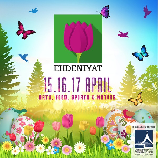 Ehden opening its flowering spring gates welcoming Ehdeniyat Spring